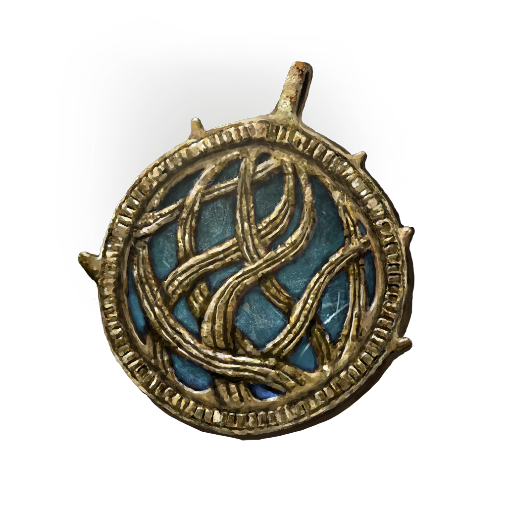 18620 Cerulean Seed Talisman talismans 18620 Cerulean Seed Talisman talismans