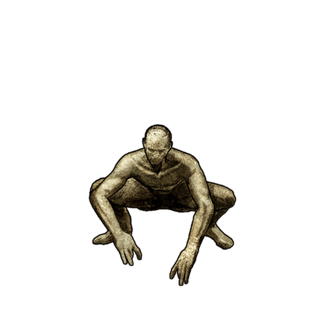 7032 Patches Crouch gestures