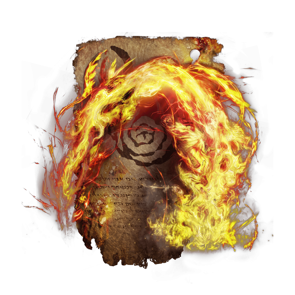 6095 The Flame of Frenzy spells