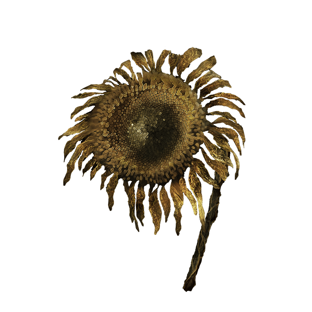 1044 Tarnished Golden Sunflower crafting materials