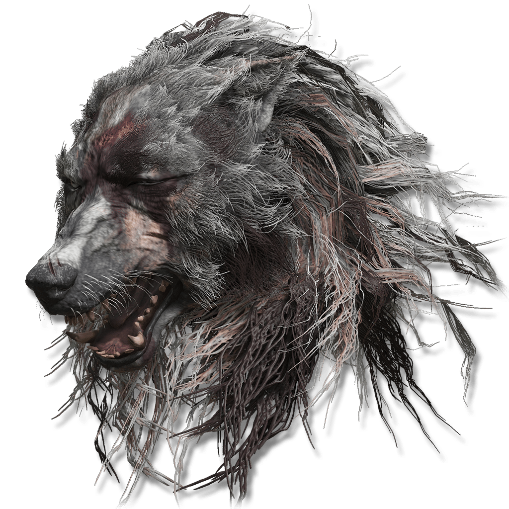 13170 Black Wolf Mask armor 13170 Black Wolf Mask armor