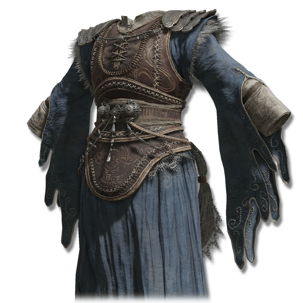 14031 Blue Cloth Vest armor 14031 Blue Cloth Vest armor