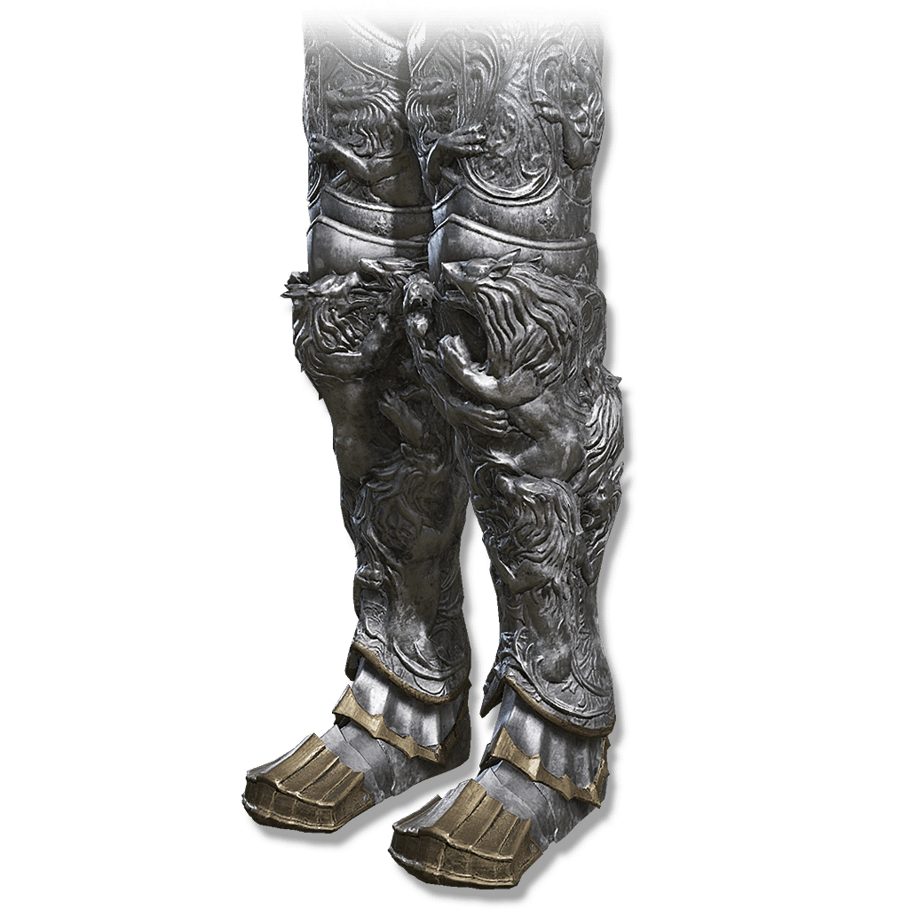 14103 Beast Champion Greaves armor 14103 Beast Champion Greaves armor