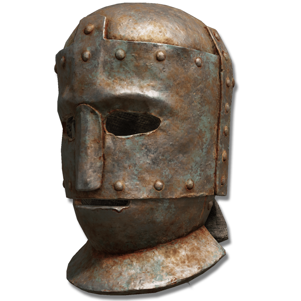 14450 Blackguards Iron Mask armor 14450 Blackguards Iron Mask armor