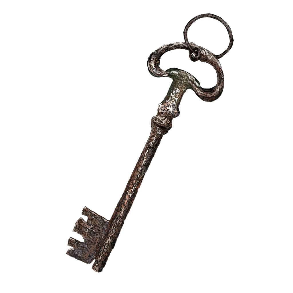 229 Rusty Key keys
