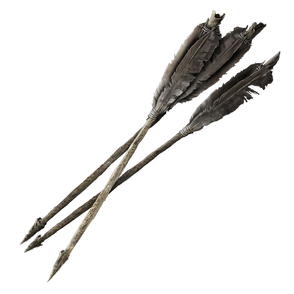 17003 Bone Arrow Fletched ammo