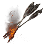 17012 Firebone Arrow Fletched ammo 17012 Firebone Arrow Fletched ammo