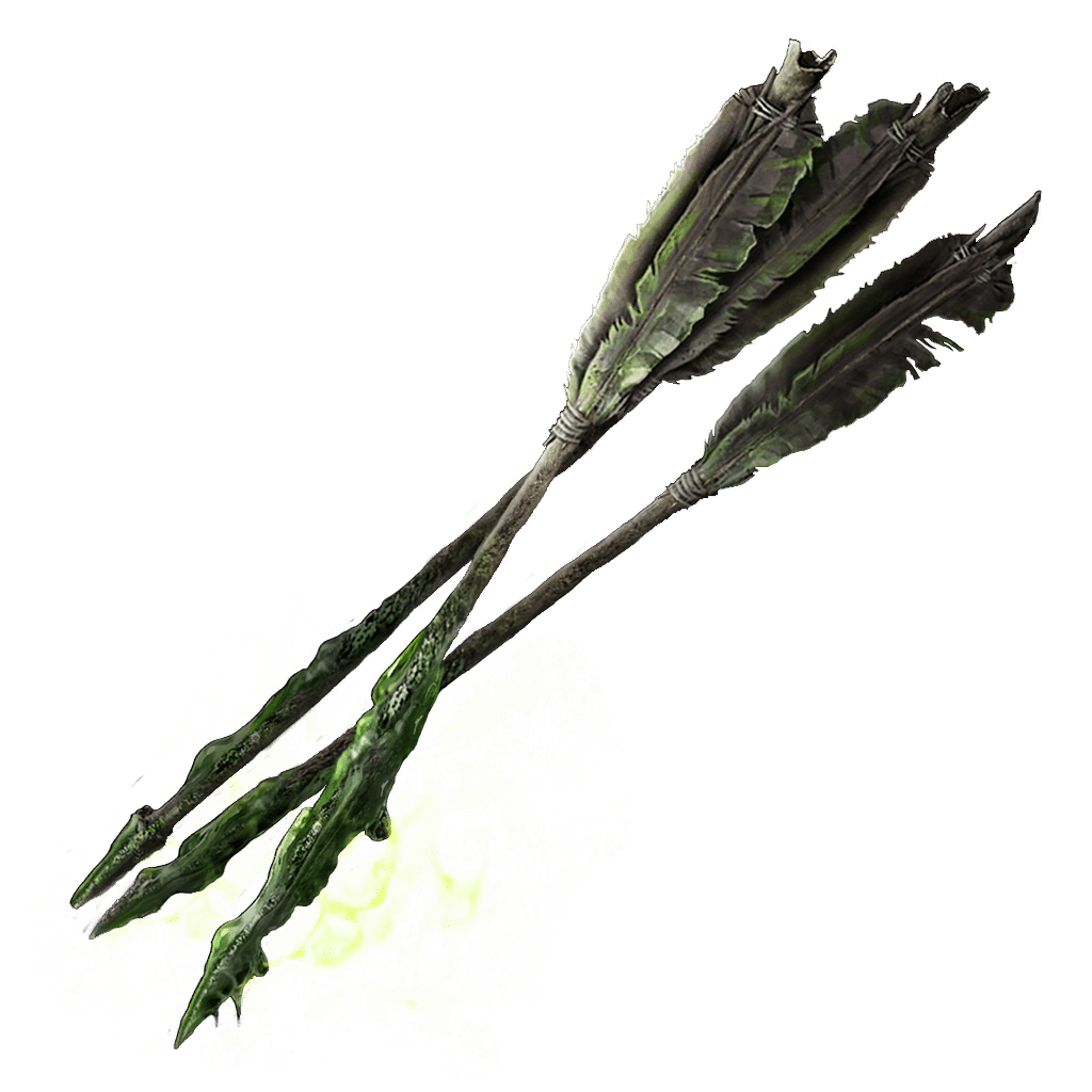 17014 Poisonbone Arrow Fletched ammo