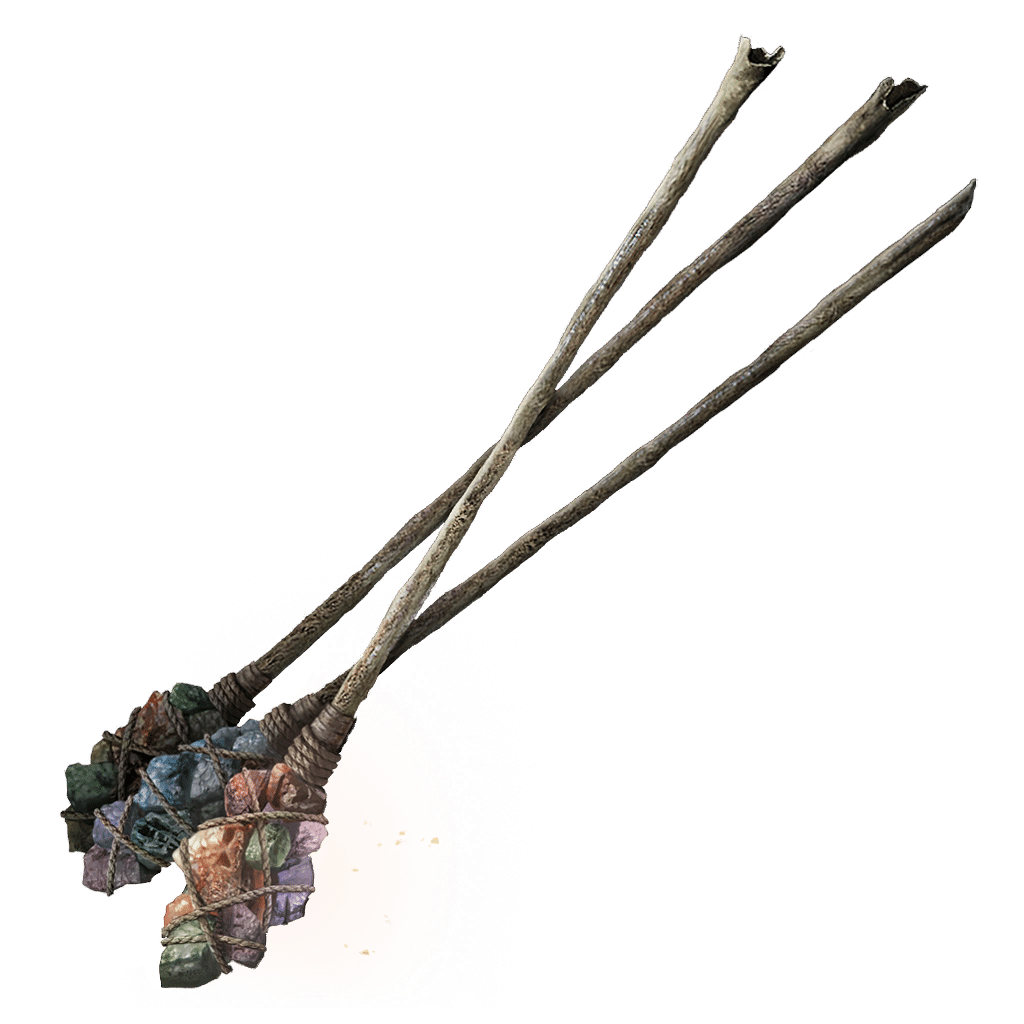 17021 Rainbow Stone Arrow ammo