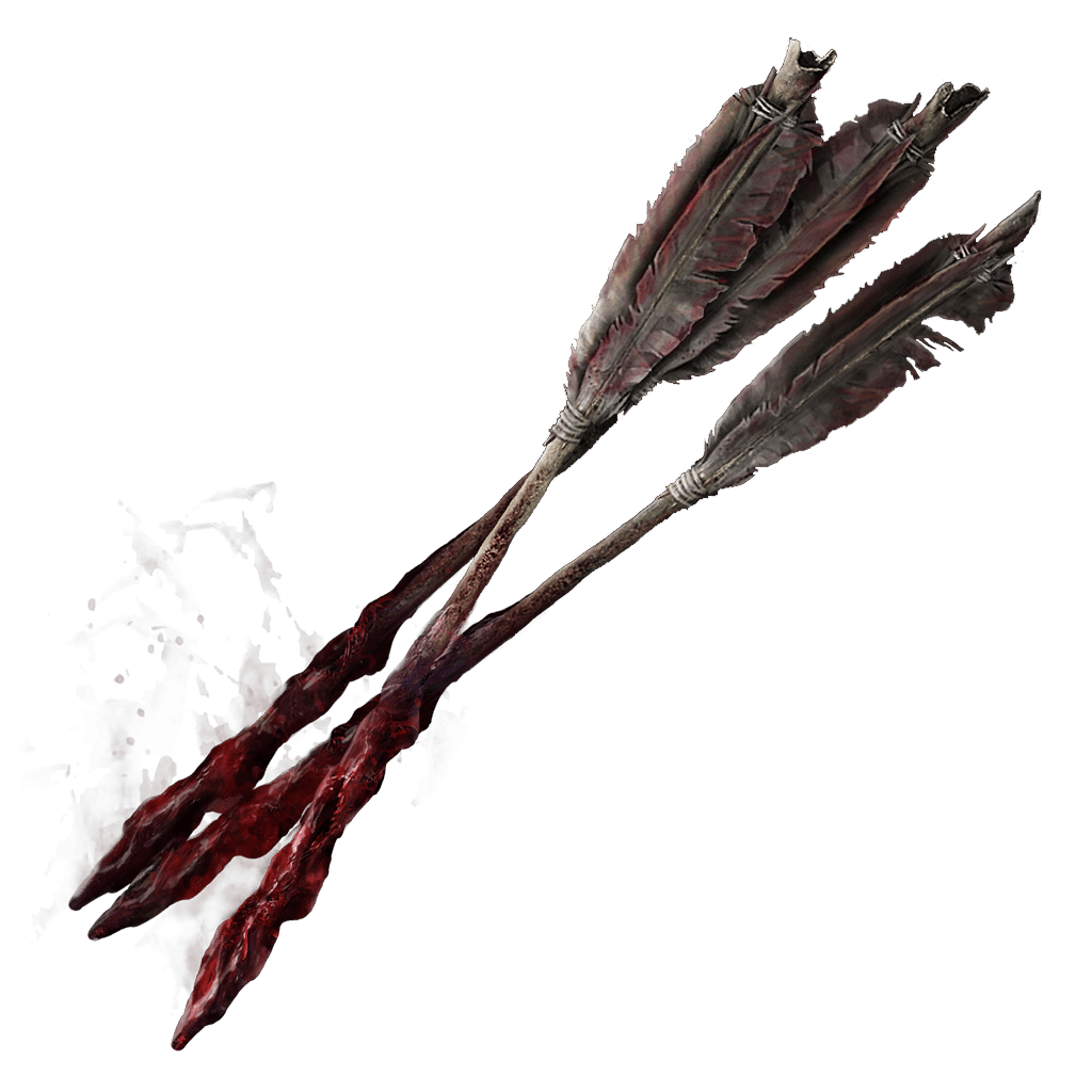 17029 Bloodbone Arrow Fletched ammo