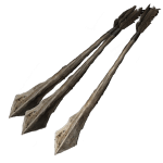 17104 Bone Great Arrow Fletched ammo 17104 Bone Great Arrow Fletched ammo